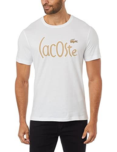 Camiseta, Lacoste, Masculino, Branco, M, Regular Fit