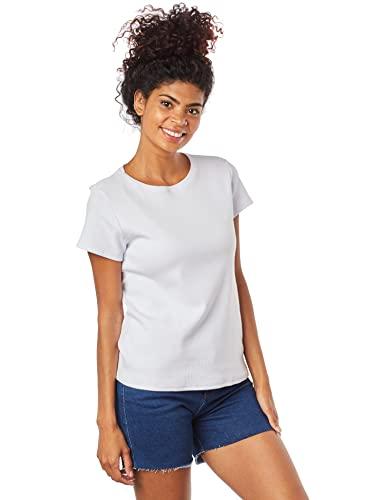 Camiseta Loungewear Feminina; basicamente; Branco PP