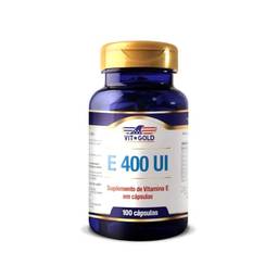 Vitamina E 400 UI Vitgold 100 caps