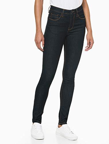 Calça jeans Skinny high, Calvin Klein, Feminino, Azul Marinho, 40