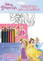 Disney Colorindo com Adesivos Princesas