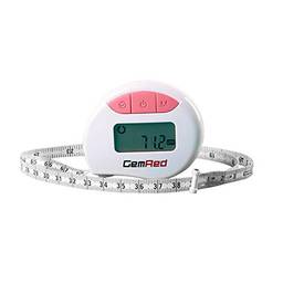 KKcare Fita métrica digital mede com precisão as circunferências da parte do corpo Display digital registra resultados medições rosa