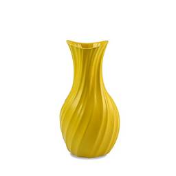 Vaso de Cerâmica Gode 22,5Cm Amarelo - Ceraflame Decor