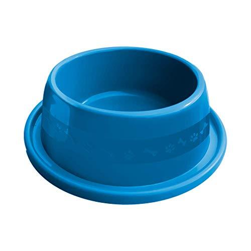 Comedouro Plástico Anti Formiga 350Ml Azul Furacão Pet Para Cães