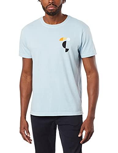Camiseta Stone Tucano Grafico, Osklen, Masculino, Paciifico, P