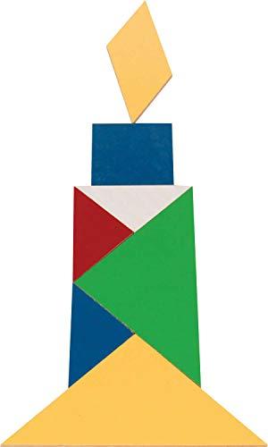 Carlu Brinquedos - Jogo Educativo, 4+ Anos, 35 Peças, Color Multicolorido, 3029