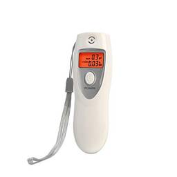 Bafômetro portátil bafômetro digital testador de álcool sem toque com luz de fundo vermelha alerta sonoro desligamento automático para uso profissional pessoal