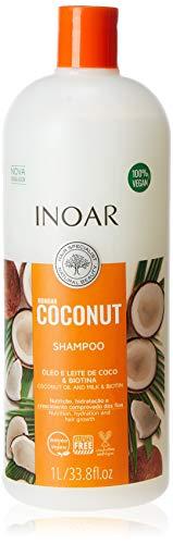 Inoar Shampoo Bombar Coconut com Óleo e Leite de Coco& Biotin, 1L