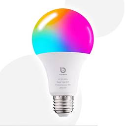 Lampada LED Bulbo, Bivolt, Color RGB, Luz Branca, Branco, 5W (5)