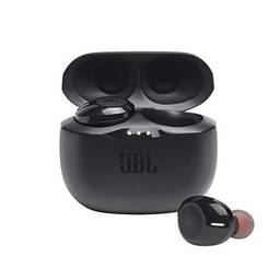 Fone de Ouvido Bluetooth JBL Tune 125TWS Intra-Auricular Preto - JBLT125TWSBLK