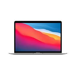 Notebook Apple MacBook Air (de 13 polegadas, Processador M1 da Apple com CPU 8?core e GPU 8?core, 8 GB RAM, 512 GB) - Prateado
