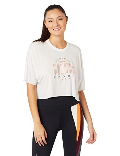 Camiseta com Estampa, Colcci Fitness, feminino, Off Shell, P