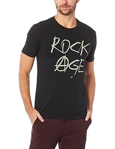 Camiseta Rock Age, Ellus, Masculino, Preto, G
