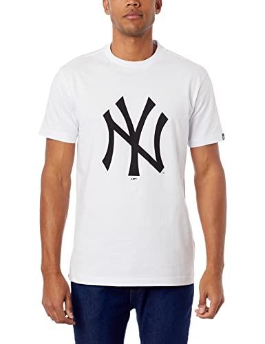Camiseta Básica, New Era, Masculino, Branco, M