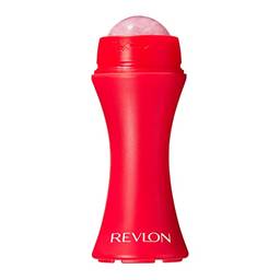 Revlon Rolo revivendo a pele com quartzo rosa para reviver e clarear o rosto durante todo o dia, compacto e reutilizável, suave na pele, 1 contagem, Vermelho