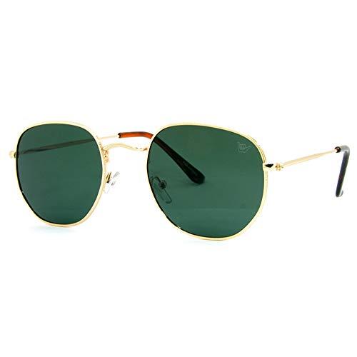 Óculos de Sol Hang Loose POL0149-C2 Dourado Único