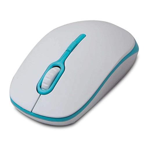 Mouse Ótico Soft 1200 DPI, MaxPrint, 6013026, Mouses, Branco/Azul