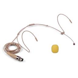 calau Leve Headworn Headset Microfone Condensador Microfone Mini Pin XLR Plug para Transmissor Bodypack Sem Fio