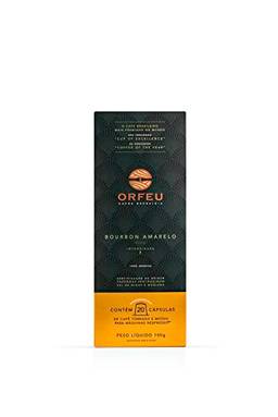 Orfeu Café Bourbon Amarelo, 100% Arabica, Torra Média Clara, Cápsulas Espresso 20 unid. Compatível Nespresso®*