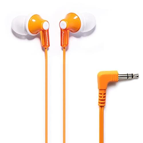 Fones de ouvido ErgoFit RP-HJE120-D, Panasonic, laranja