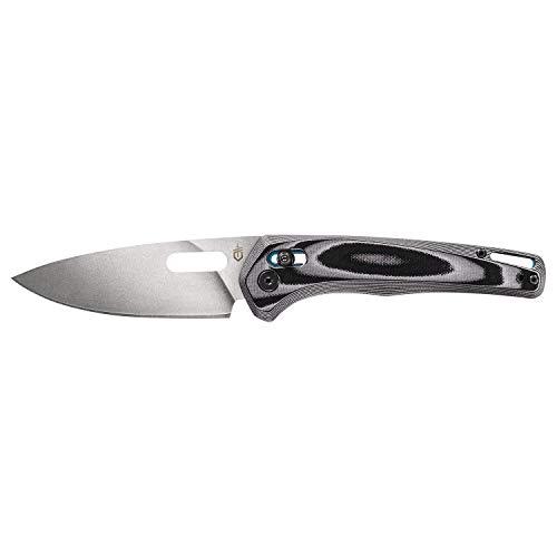 Gerber Gear Sumo, faca de bolso, lâmina de borda fina dobrável de 9,9 cm, ciano [31-003928]