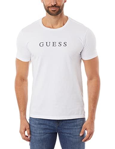 T-Shirt Silk Peito, Guess, Masculino, Branco, M
