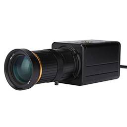 Henniu Câmera 4K HD Câmera de computador USB Webcam Zoom óptico 10X Foco manual Compensação automática de exposição Compatível com Windows XP/7/10 Linux Android Plug & Play para videoconferência Ens