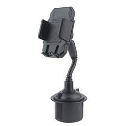 UKCOCO suporte de copo de suporte ajustável para carro universal para celular, kit de suporte de suporte de carro, suporte de copo de água, suporte de telefone para quadril, rotação de 360 graus (preto)