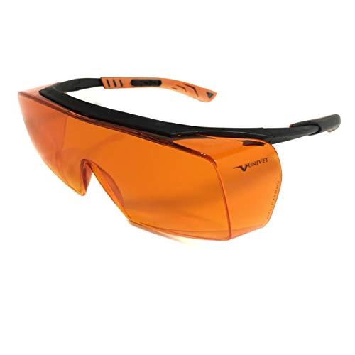 Óculos Proteção Laranja Bloqueador De Luz Azul, Escuridão Virtual Blue Control