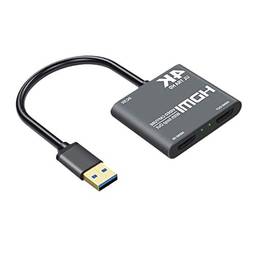 Homyl 4K HDMI placa de Captura de Vídeo, USB 3.0 Adaptador de Captura de Jogo Placa de Captura de 1080P de Streaming, ensino, Conferência ou Transmissão Ao