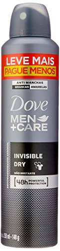 Antitranspirante Aerossol Invisible Dry Dove Men+Care 250ml Tamanho Especial