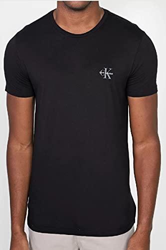 Camiseta Re issue peito, Calvin Klein, Masculino, Preto, GG