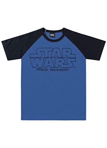 Camiseta Camiseta Star Wars, Fakini, Meninos, Azul/Preto, 6