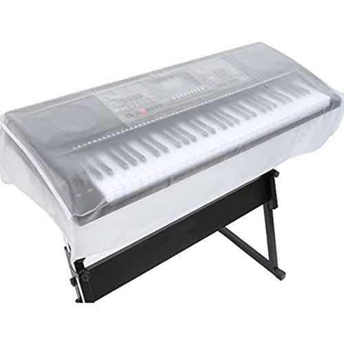 Generic Capa para teclado de piano de 88 teclas, capa protetora de piano digital transparente para piano eletrônico