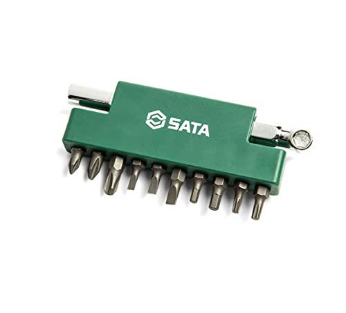 SATA Conjunto de mini chave de fenda de 11 peças (mini driver com pontas curtas) - ST09144