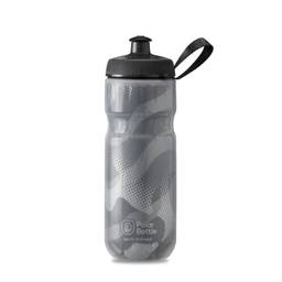 Garrafa de água Polar Bottle – Sem BPA, garrafa esportiva térmica com alça (590 ml)