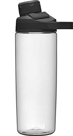 CamelBak Garrafa de água Chute Mag sem BPA com renovação Tritan, 590 ml, transparente