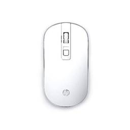 Mouse Sem Fio HP S4000 Branco - Sensor Óptico Silencioso Ambidestro Resoluções até 1600 DPI - 4NE23PA