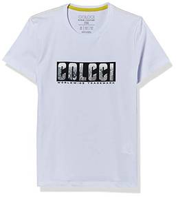 Camiseta Estampada Colcci Fun, Meninos, Branco, 16
