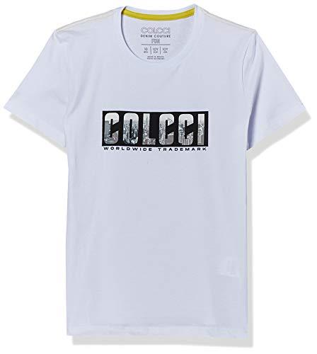 Camiseta Estampada Colcci Fun, Meninos, Branco, 12