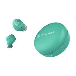 Fone Bluetooth Carregamento sem fio Motorola Moto Buds 250,Cor: Verde,Tam: Pequeno