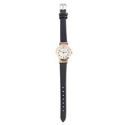 Relógio de pulso feminino relógio de quartzo minimalista relógio da moda para mulheres meninas preto