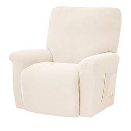 BESPORTBLE Capa de cadeira reclinável antiderrapante capa de poltrona elástica para sofá de massagem