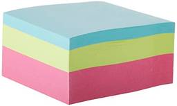 Post-it Notes, 7,6 cm x 7,6 cm, 1 cubo, notas adesivas favoritas número 1 dos EUA, onda rosa, remoção limpa, reciclável (2027-RCR)