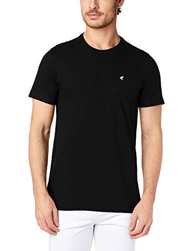 Camiseta Slim botonê, Malwee, Masculino, Preto, P