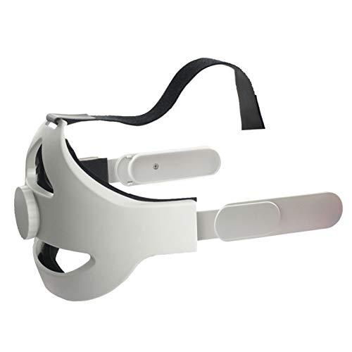 Mibee Substituição para Oculus Quest 2 Fone de ouvido de substituição confortável VR-acessórios Faixa de cabeça leve para fone de ouvido de realidade virtual