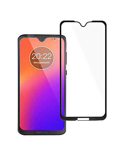 Pelicula de Vidro 3D Motorola Moto G7 2019 6.2, Cell Case, Película de Vidro Protetora de Tela para Celular, Preto