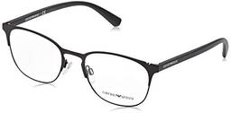 Óculos de Grau Emporio Armani EA1059 3001 Preto Fosco Lentes Tam 53