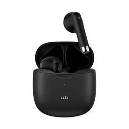 WB Fone de ouvido Bluetooth In-ear sem fio Noma TWS 28 Horas de Bateria Com Microfone Proteção IPX4 - Preto