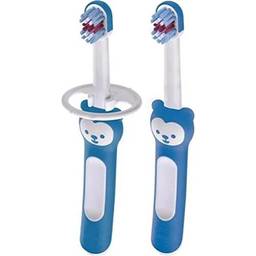 Baby'S Brush Set Mam (Kit De Escovas Dentais Boys), Mam, Azul